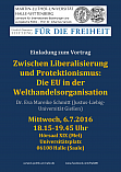 Einladung Vortrag zur Rolle der EU in der WTO am 6. Juli 2016