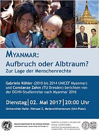 Veranstaltung Myanmar